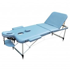 Портативный массажный стол Zenet ZET-1049 размер M голубой