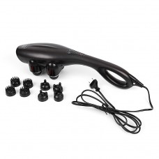 Электрический ручной массажер с 4 головками Zenet Zet-715